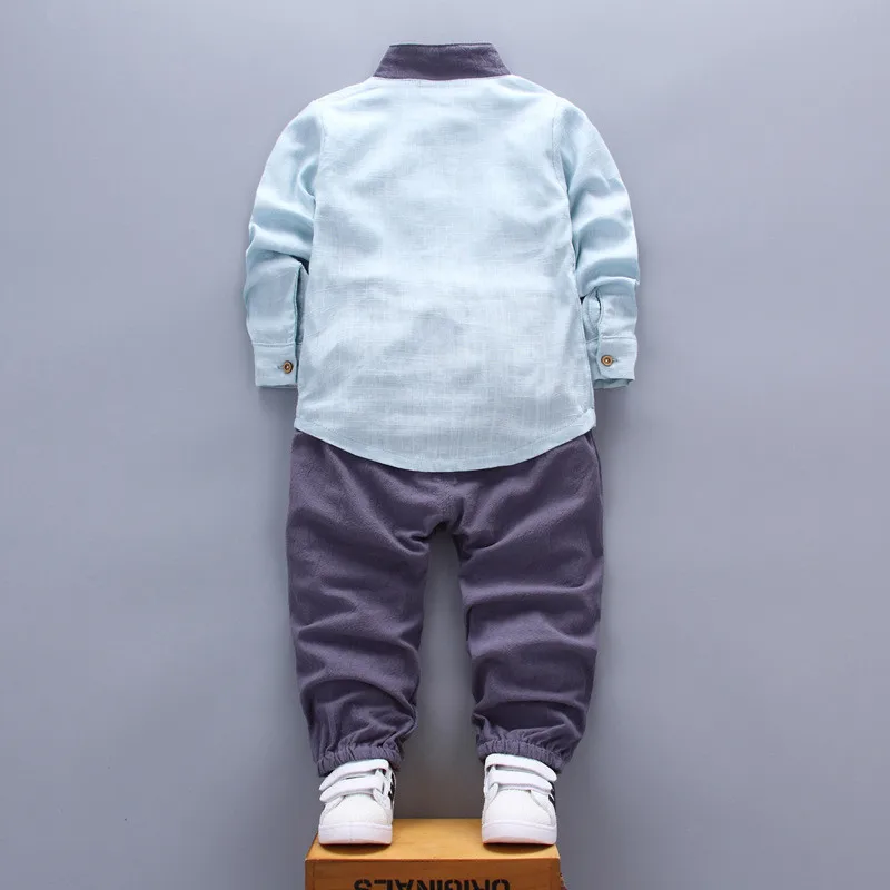 Комплект осенней одежды BibiCola для мальчиков модная детская спортивная одежда