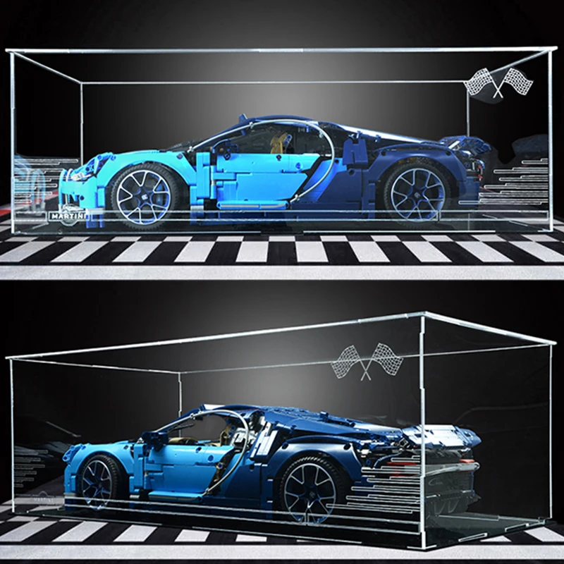 Лего Дисплей Чехол Коробка для lego technic Bugatti Chiron 42083 строительный блок модели decool 3368