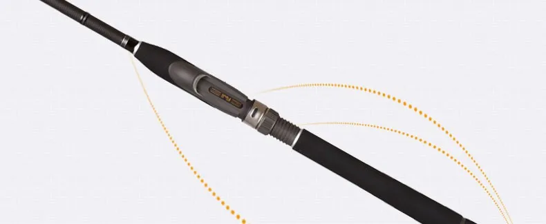 KAWA новое производство SN-S802GL удочка, Fuji сиденье колеса, 3 секции, океанская Удочка приманки, weever rod, 2,4 м