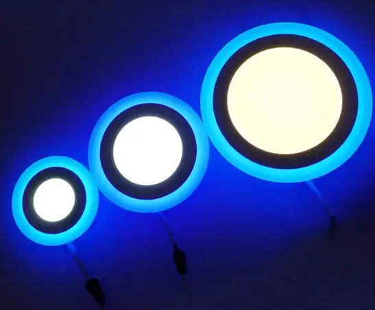 2 шт. ультратонкие квадратные светодиодные потолочные лампы 9 Вт 16 24 Вт|panel light|round