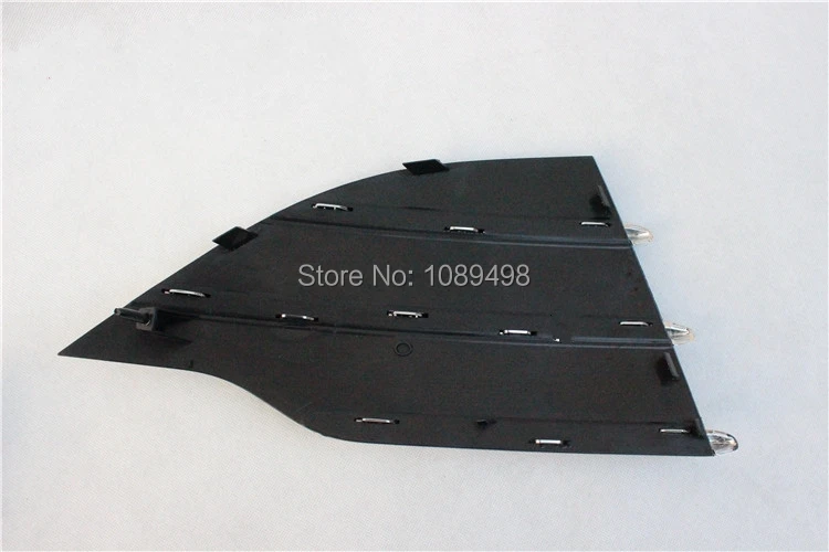 2 шт./пара хромированный передний бампер нижняя решетка радиатора крышка гриля