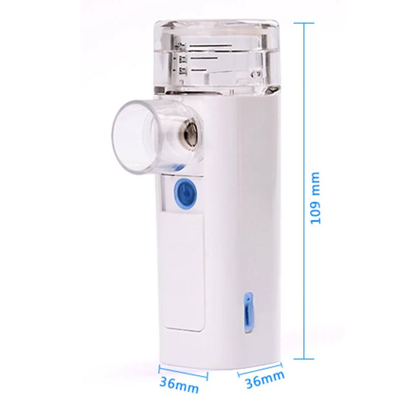 Massage & Relaxation Portable Ultrasonic Nebulizer Handheld Respirator Humidifier Battery Operated |