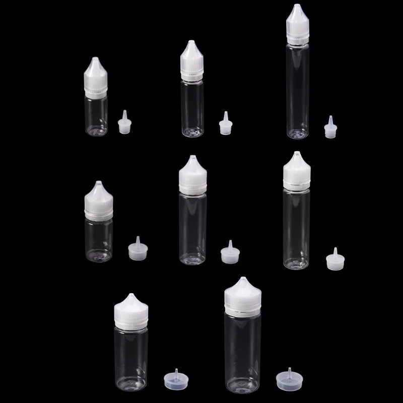Дорожная бутылка 10 мл 120 ПЭТ пластиковая пустая капельница Жидкость для глаз