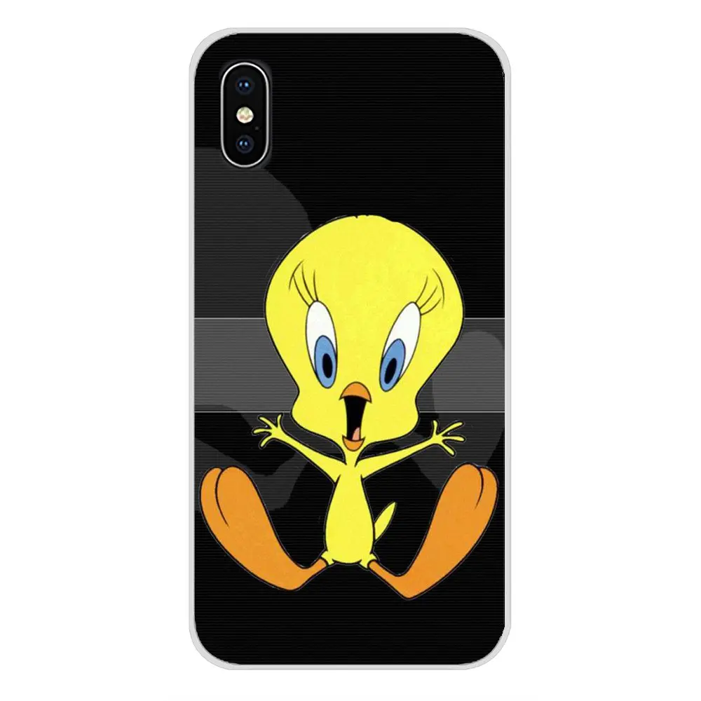 Модный кролик жук Tweety для Apple iPhone X XR XS MAX 4 4S 5 5S 5C SE 6 6S 7 8 Plus ipod touch Аксессуары чехлы