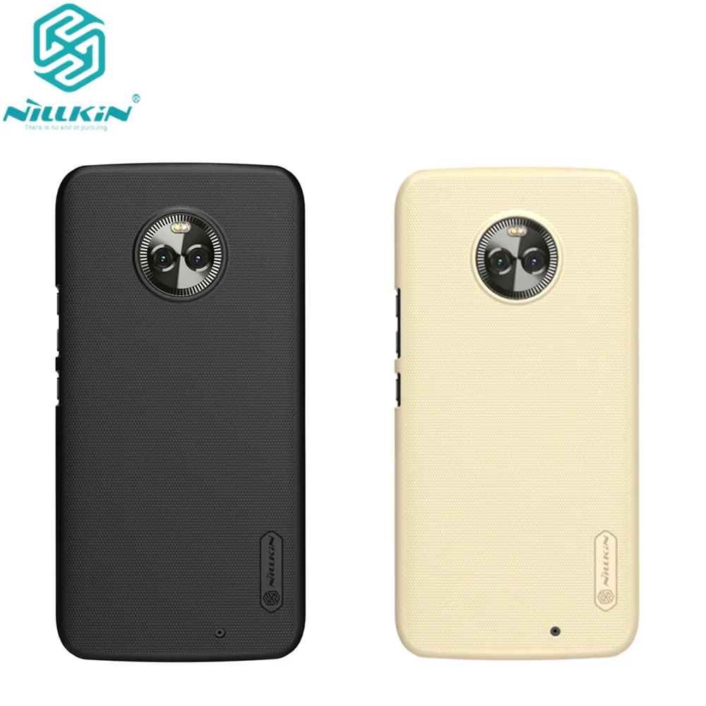 10 шт./лот Nillkin супер матовый защитный чехол для Motorola Moto X4 жесткая задняя крышка из ПК чехол для Moto X 4 Чехол 5,2 дюймов