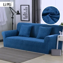 Sofa Case Sofa Cover For Living Room Slipcovers Elastic Stretch Universal Sectional Cases for Furniture Couch Cover 1/2/3/4 Seat