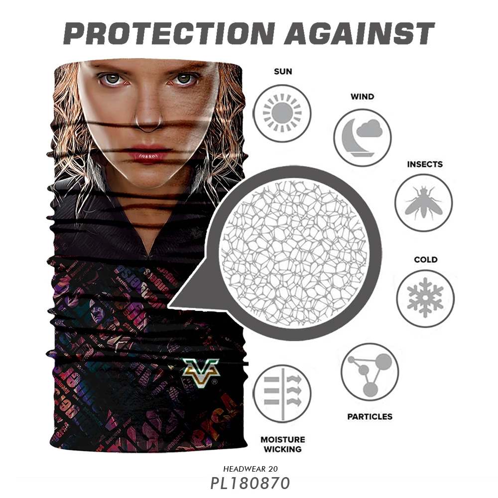 50pcs/lot Motorcycle Face Mask The Avengers 4 Cycling Seamless Bandana Biker UV Headband Thanos Marvel Neck Buffs Hiking Scarves
