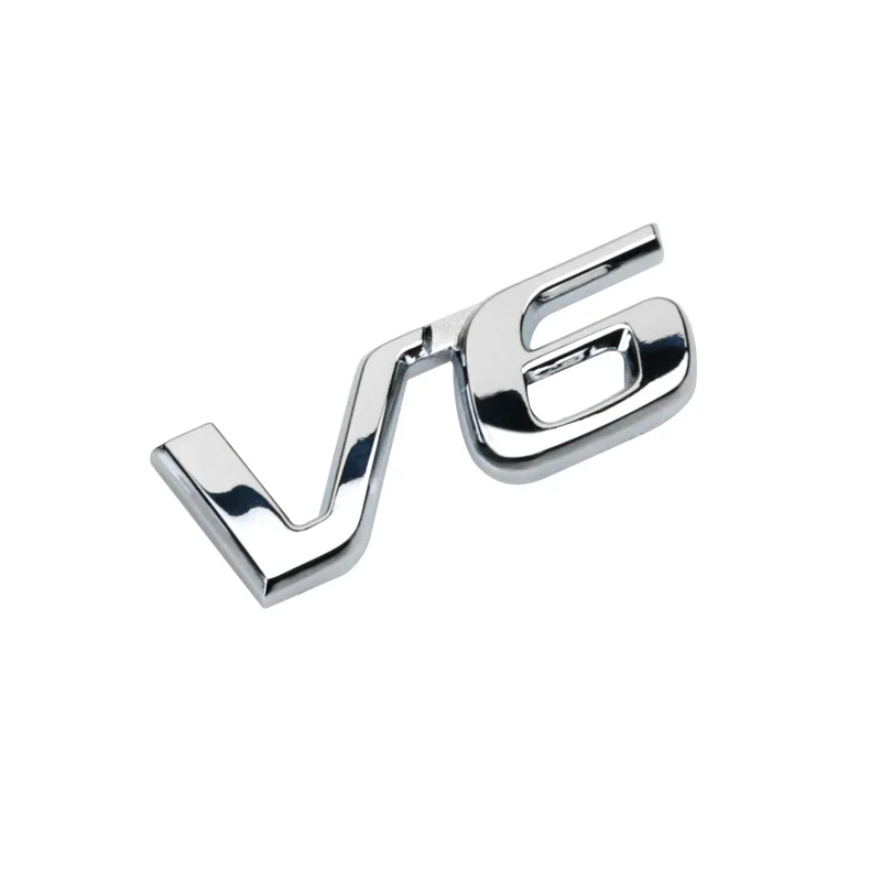 Автомобильная наклейка эмблема для Honda Accord Crosstour CRV AWD V6 Tail Metal/ABS Silver 3 размера