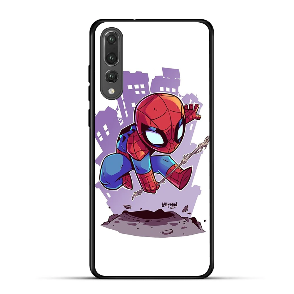 Силиконовый чехол-накладка из мягкого ТПУ с милым чехол для телефона huawei p20 P8 P9 P10