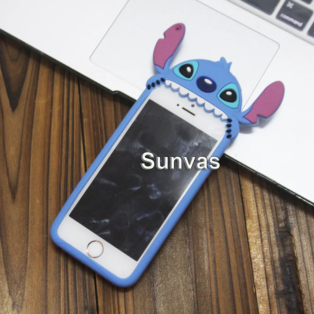 Мягкая силиконовая задняя крышка с 3D милым рисунком Минни Бэтмена для iPhone 5, 5S, 5C, SE, 6, 6s, X, XR, Xs Max, 7, 8 Plus, чехлы для телефонов, Fundas Coque