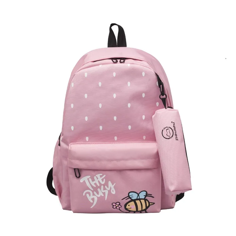 Mochilas mujer 2018 Повседневное холст рюкзак женщины sac dos femme школьные сумки для девочек