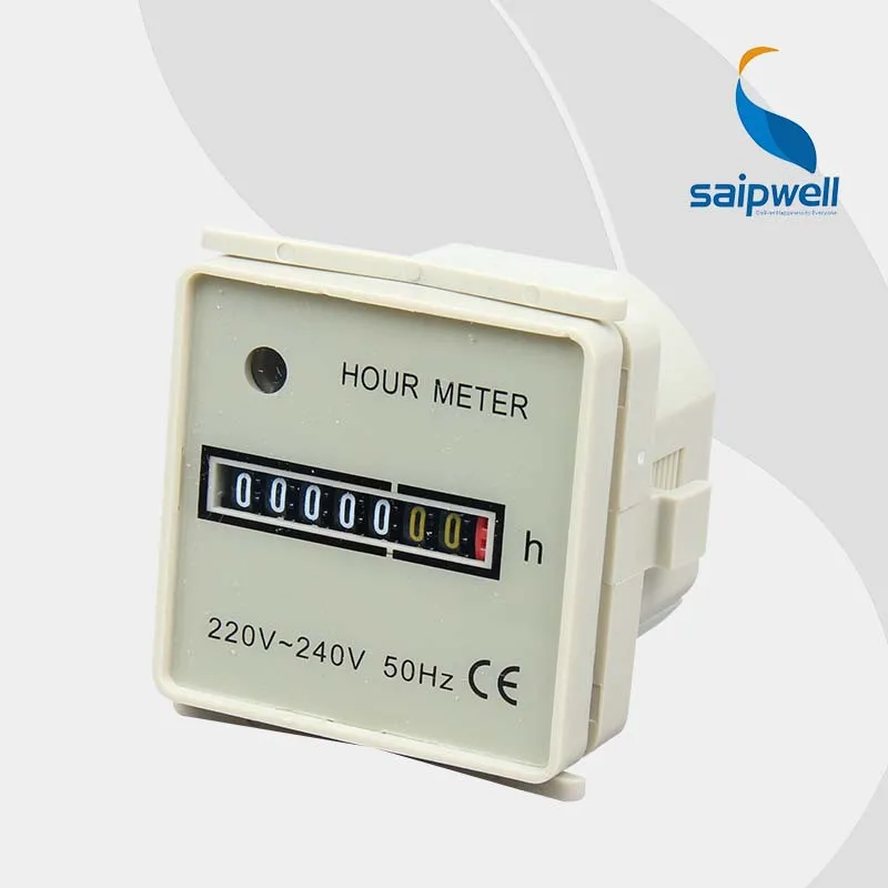High Quality Industrial Hour Meter / Square Shape Precision Aaalysis Instruments Timer (SP-HM-2) | Инструменты