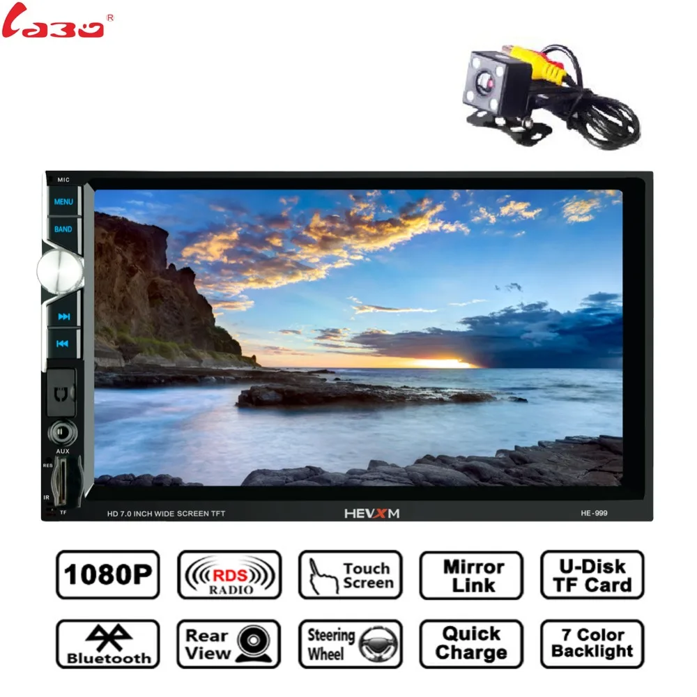 Lbo 2 Din автомобильное радио Зеркало Ссылка Android 8 0 сенсорный экран цифровой дисплей
