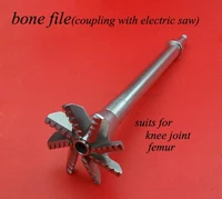medical orthopedics instrument knee hip joint femur bone file electric drill head proximal femur bone file round bone saw