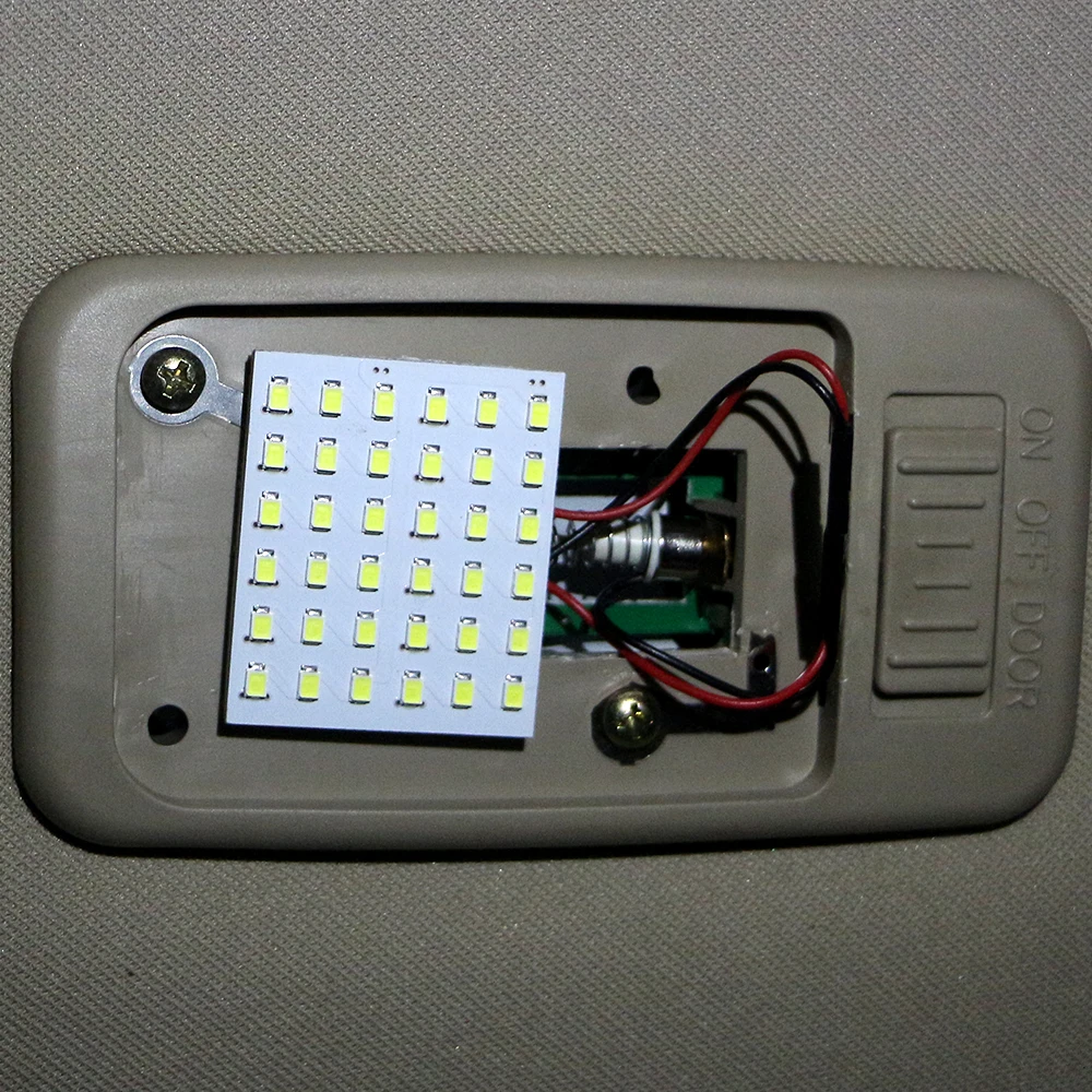 YM E Bright 50 шт. панельный светильник s 1210 36 SMD 3528 Светодиодный для чтения Festoon Dome лампа