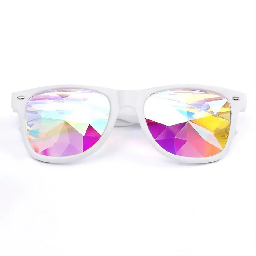 20 шт. оптовая продажа PC Ultimate Калейдоскоп очки Радуга EDM Rave Light Diffraction фестивальные
