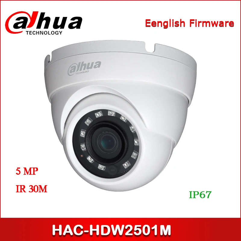 

Камера видеонаблюдения Dahua HAC-HDW2501M 5 Мп Starlight HDCVI IR