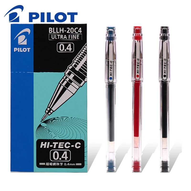 

6 pcs/lot Gel Ink Pen Original Japan Pilot pen HI-TEC BLLH-20C4 office and school signature pen 0.4mm wholesale