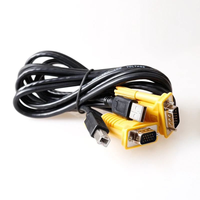 Оригинальный KVM кабель-переключатель MT-VIKI Maituo VGA + USB B к A папа мужчине 1 5 м 3 и футов