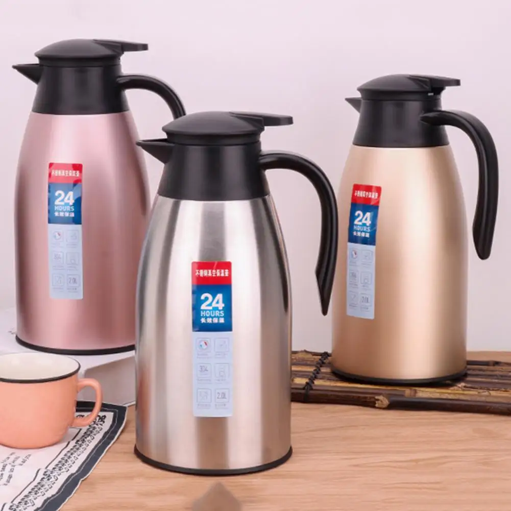 2000 мл Нержавеющая сталь термофляга кофейник кувшин вакуумный - Цена: 1 944,02 руб.