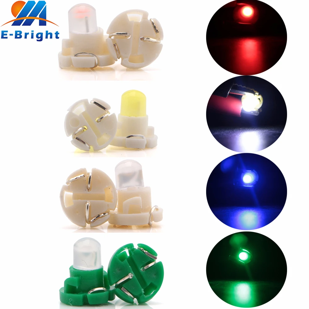 YM E Bright 100 шт./лот T4.2 COB 1 SMD LED DC 12V Приборная панель автомобиля инструмент свет Клин