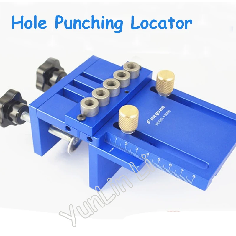 

Hole Punching Locator Round Woodworking Tool Set Portable Log Tenon Punch Set