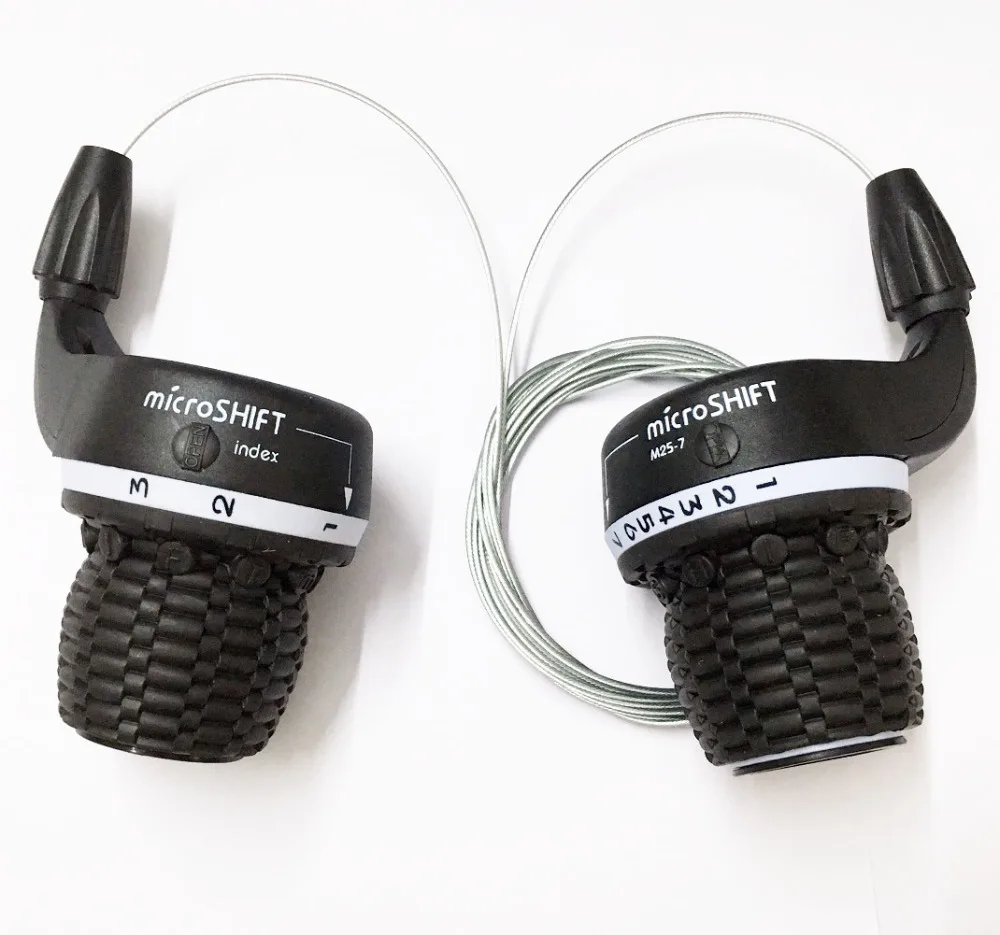 Микропереключатель твист MTB велосипед захват переключатели передач 3X7 скорость