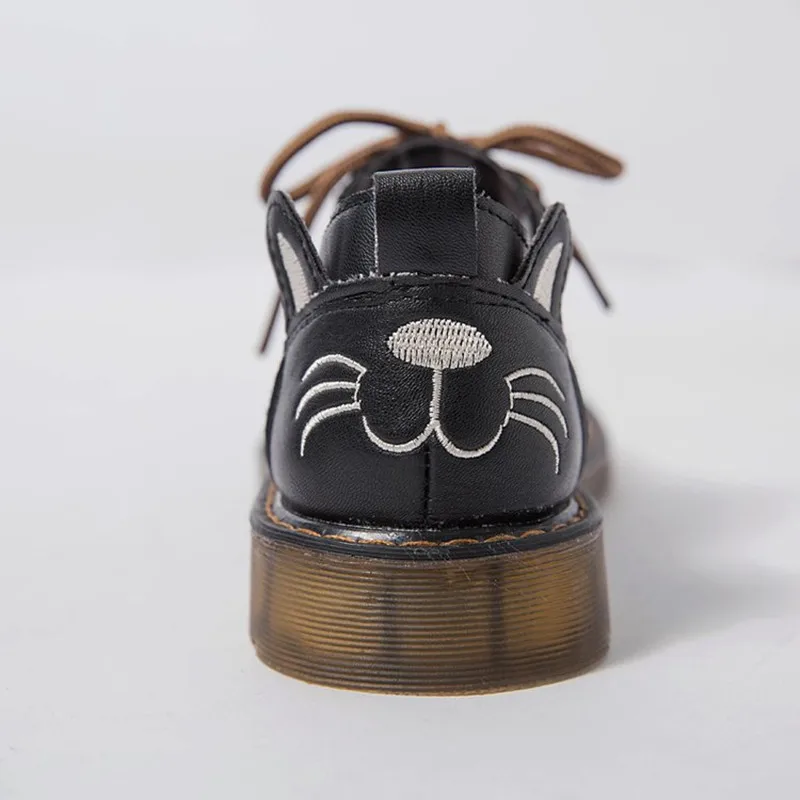 Оксфорды в британском стиле женские Кожаные броги дизайнерская Винтажная обувь