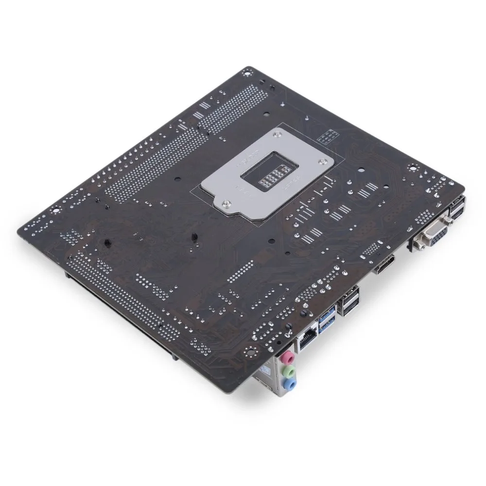 H81 материнская плата для Intel H81 LGA 1150 разъем настольного компьютера материнская плата SATA 6 ГБ/сек. USB 2,0 игры DDR3 Mini-ITX
