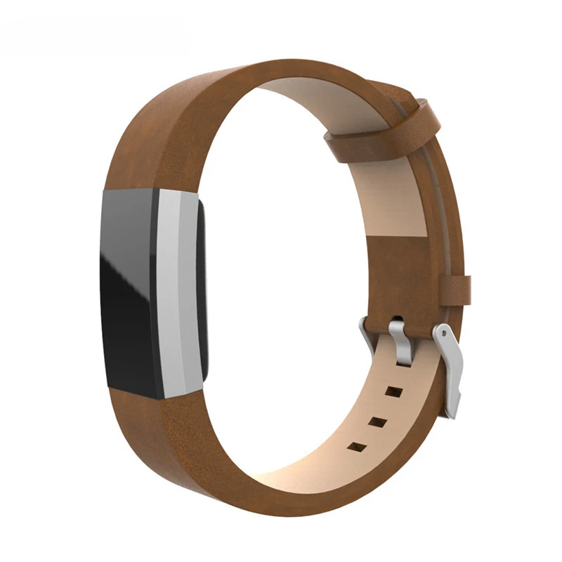 Для Fitbit Charge 2 ремешок браслет кожаный фитнес трекер banda для fitbit charge ремень|wristband