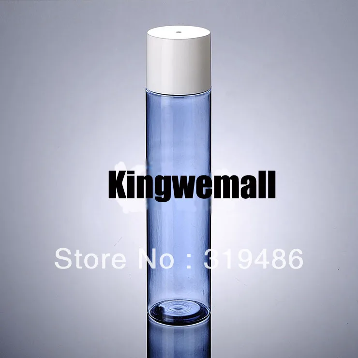 

Wholesale 300pcs/lot Capacity 100ml Empty PET Plastic Blue Bottle Container For Cosmetic Packaging BYA15