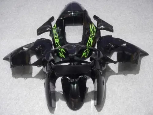 Набор глянцевых черных обтекателей для KAWASAKI Ninja ZX9R 00 01 ZX 9R 2000 2001 zx9r ABS + 7 подарков