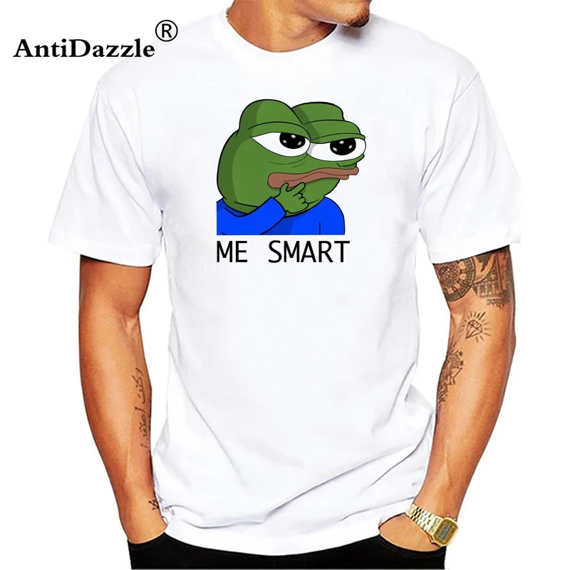 Dank Memes Футболка мужская 2018 летние белые топы It футболки Pepe Custom с коротким рукавом