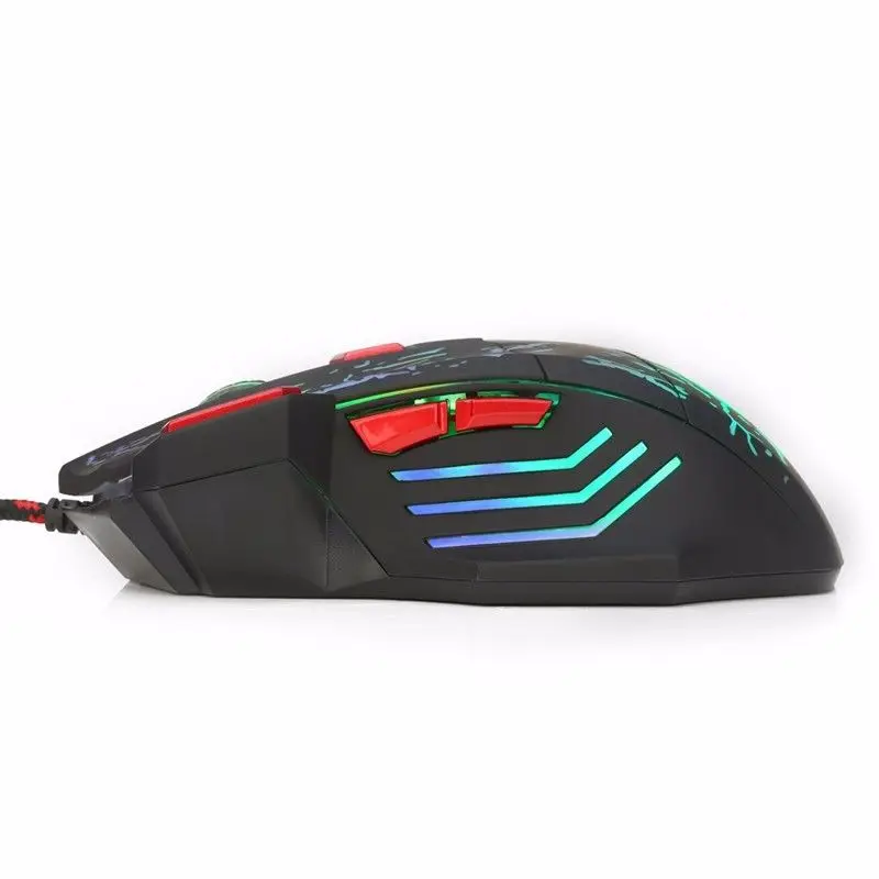 

5500 DPI 7 Button Keys LED Optical USB Wired Gaming Mouse Mice For Pro Gamer Hot