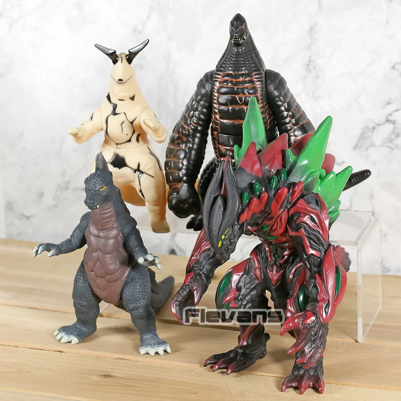 Ultraman Kaiju Монстр Belial красный король земляной тиран мага Джабба зепандон Eleking фигурку игрушечные лошадки