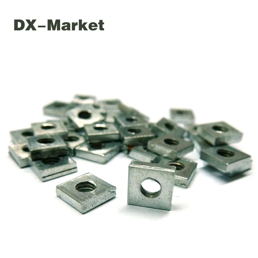 m3 m3.5 m4 m5 m6 m8 square nut DIN562 stamping right angle nuts flat manufactor B007 | Обустройство дома