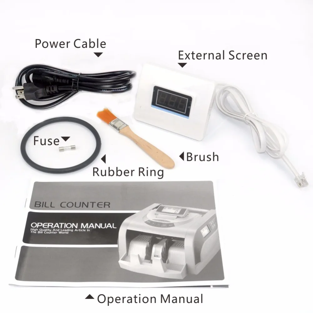 Счетчик денежных средств с датчиком УФ + мг устройство для подсчета денег оптовая