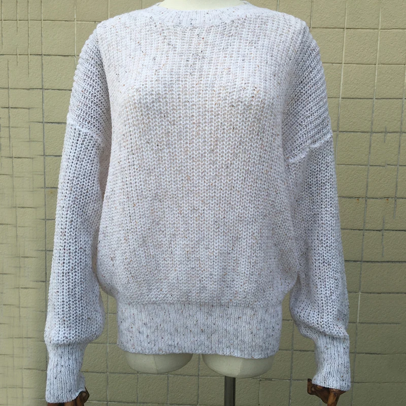 Sexy Backless Criss-cross Jumpers Sweaters Women Batwing Sleeve Oversized Pullovers Casual Loose Knit Pull Femme | Женская одежда