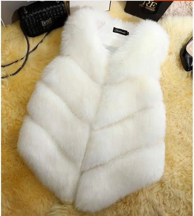 Горячая Распродажа новинка 2018 зимние плотные теплые меховые жилеты пальто