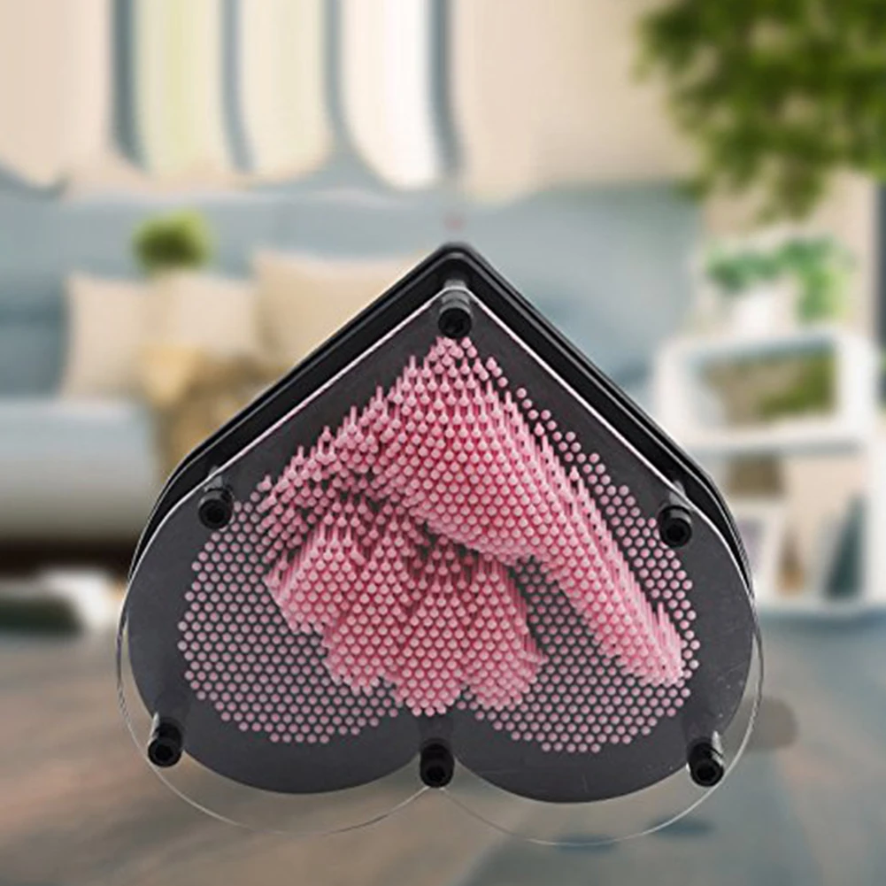 3D Diy Пластиковые иглы игрушка Сердце Форма впечатление клон рука отпечатков