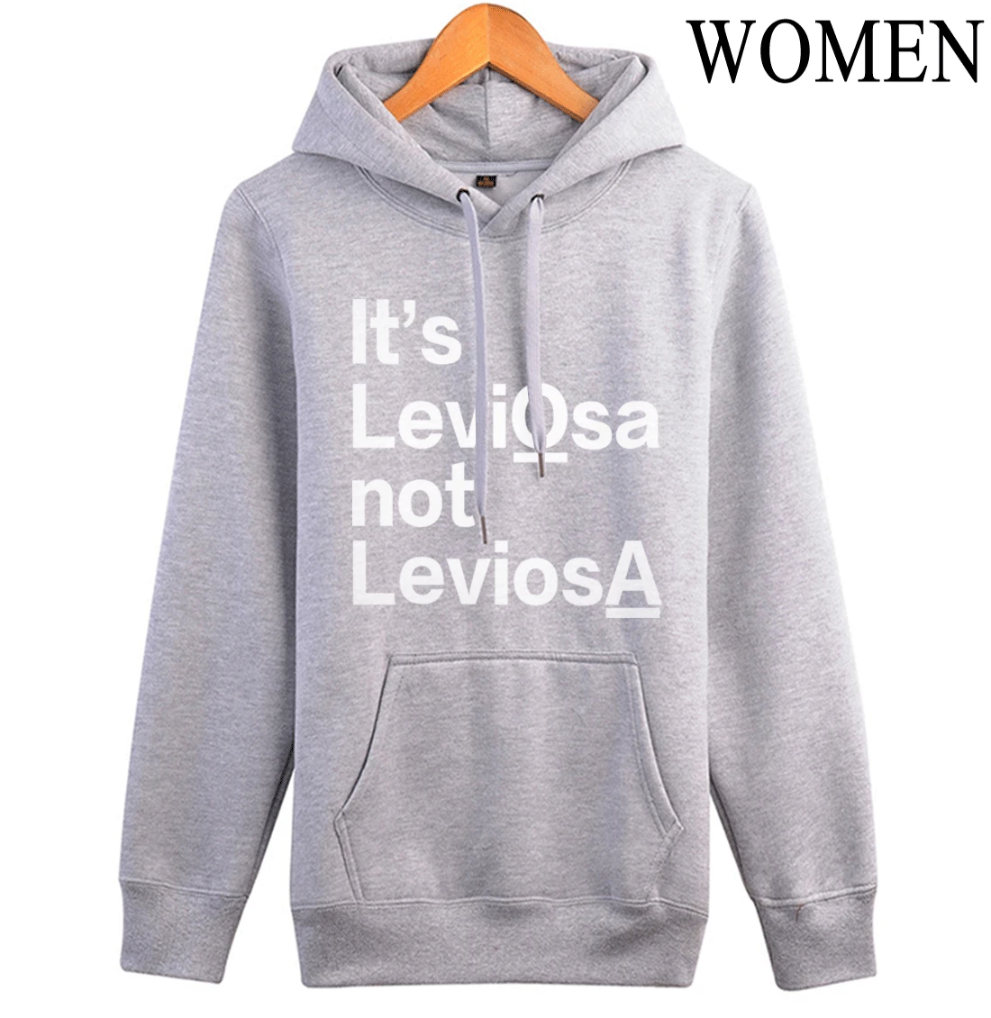 gray Женский спортивный костюм Harajuku Пуловеры осень зима It's LEVIOSA с принтом толстовки женские повседневные флисовые стильные толстовки - Цвет: gray