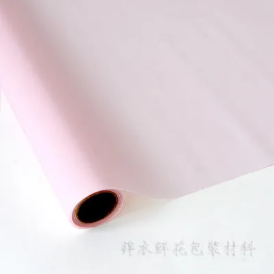 light pink 60 см* 10 ярдов Корейский туман цветок упаковка свадебный подарок одежда звезда ремесло бумага копия ткани бумага DIY конфеты цвета цветок упаковка - Цвет: light pink