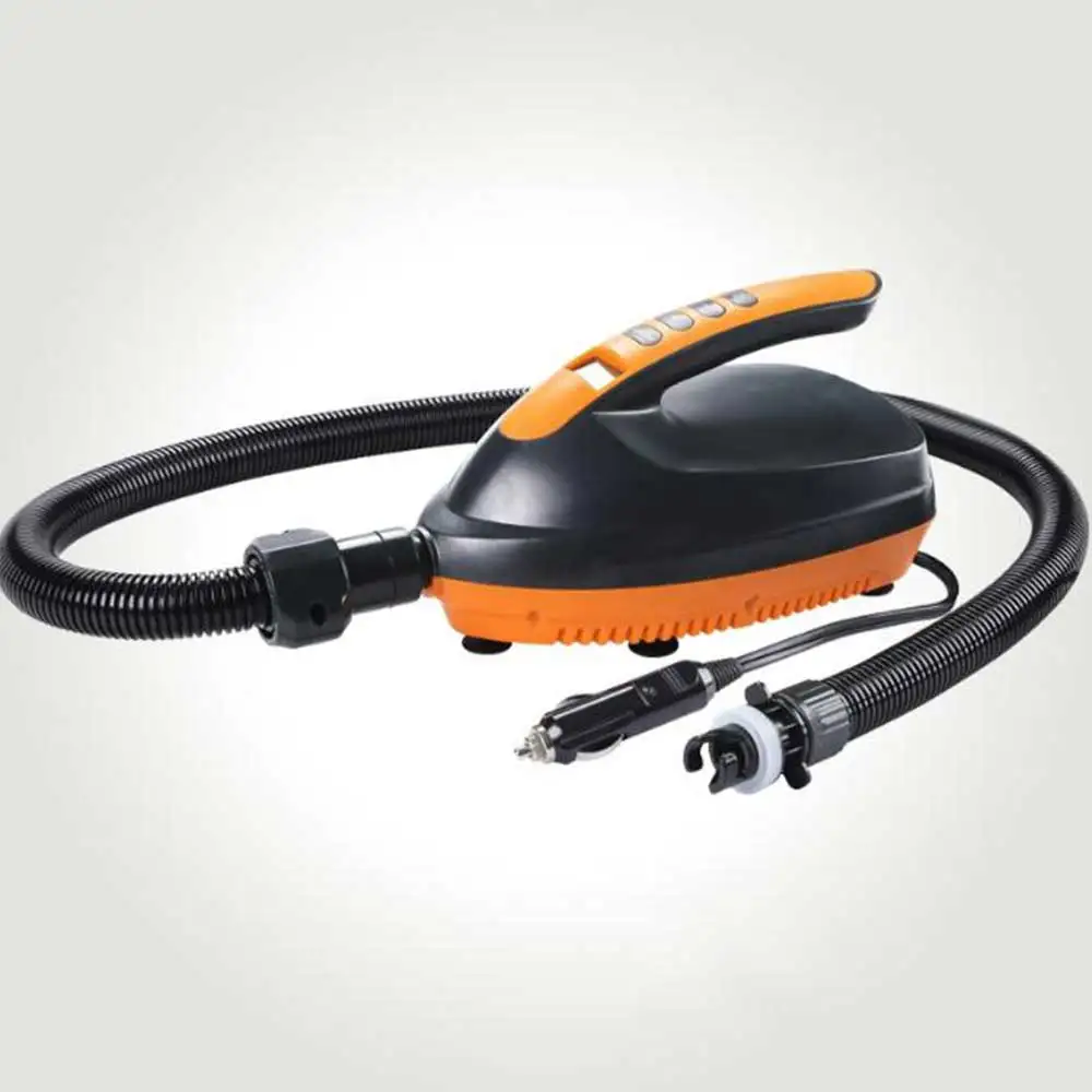 DC12V SUP Max 16 PSI, высокое давление, предустановленное давление, электрический воздушный насос, надувной дефляционный насос для весла, доски, стайлинга автомобилей
