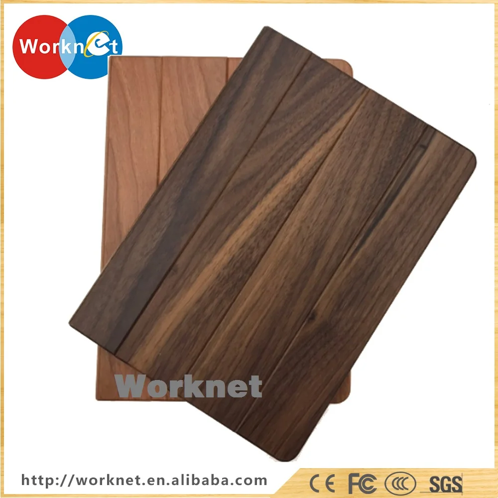 New Hot Solid Walnut Wood Protective Flip Case for iPad Air 2 Stand Function Full Leather | Компьютеры и офис