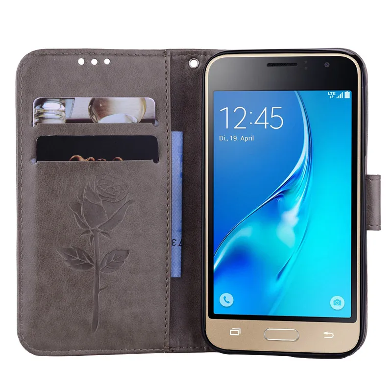 Для samsung Galaxy j1 чехол с откидной крышкой, кошелек, чехол для телефона s samsung J1, кожаный чехол для samsung Galaxy J1 6 J120F