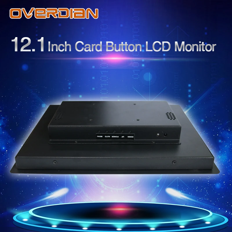 12 дюймов/12 1 дюйма LcdMonitorVga/Hdmi/Av/Bnc/Usb интерфейс металлический корпус карта пряжка