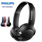 Беспроводные Наушники Philips SHB3075, фирменная головная повязка, Bluetooth 4,1, регулятор громкости, литий-полимерный, с микрофоном, наушники для Iphone