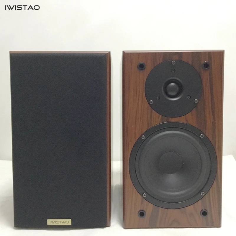 IWISTAO книжная полка HIFI колонки дома 1 пара Высокая Чувствительность Супер бас