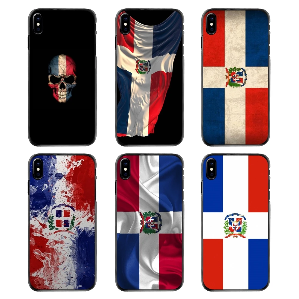 Флаг Доминиканской Республики Летающий баннер для Iphone 4 4s 5 5S 5C SE 6 S 7 8 Plus X XR XS Max iPod