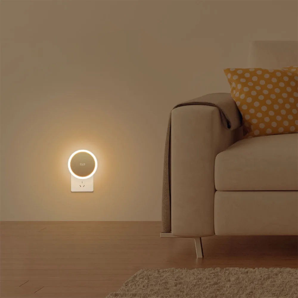 Оригинальный индукционный ночник Xiaomi mijia Yeelight светодиодная лампа YLYD03YL для